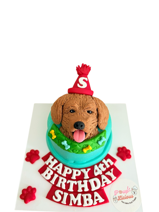 Bark-Tastic Cake