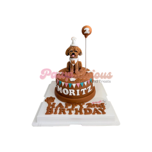 Happy Tails Cake(balloons)