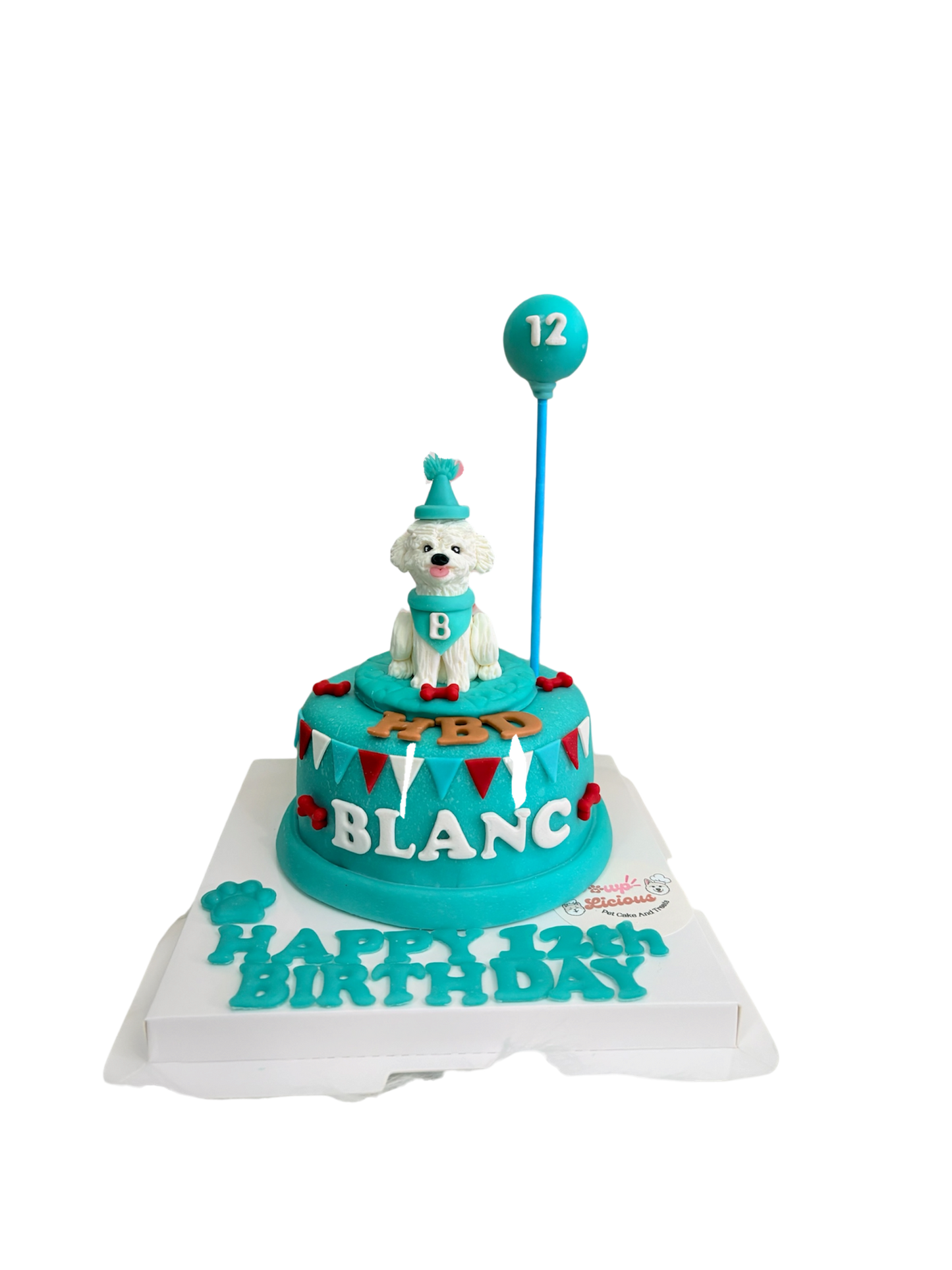 Happy Tails Cake(balloons)
