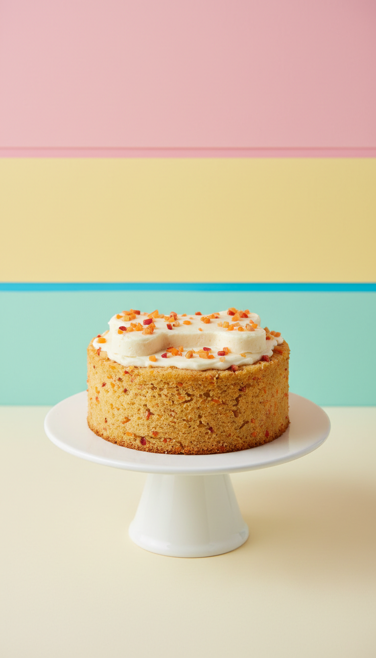 Carrot Apple Bone Cake Small Format