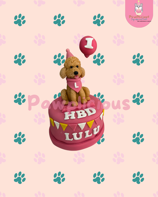 Happy Tails Cake(balloons)