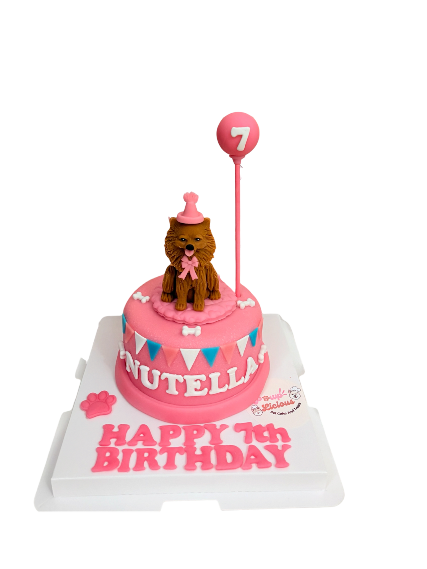 Happy Tails Cake(balloons)