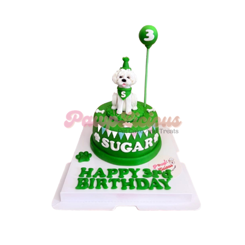 Happy Tails Cake(balloons)