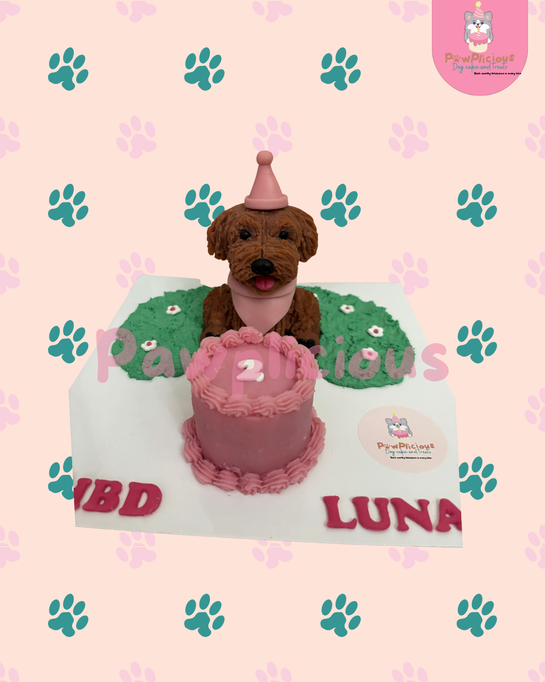 PawPsome Party Cake