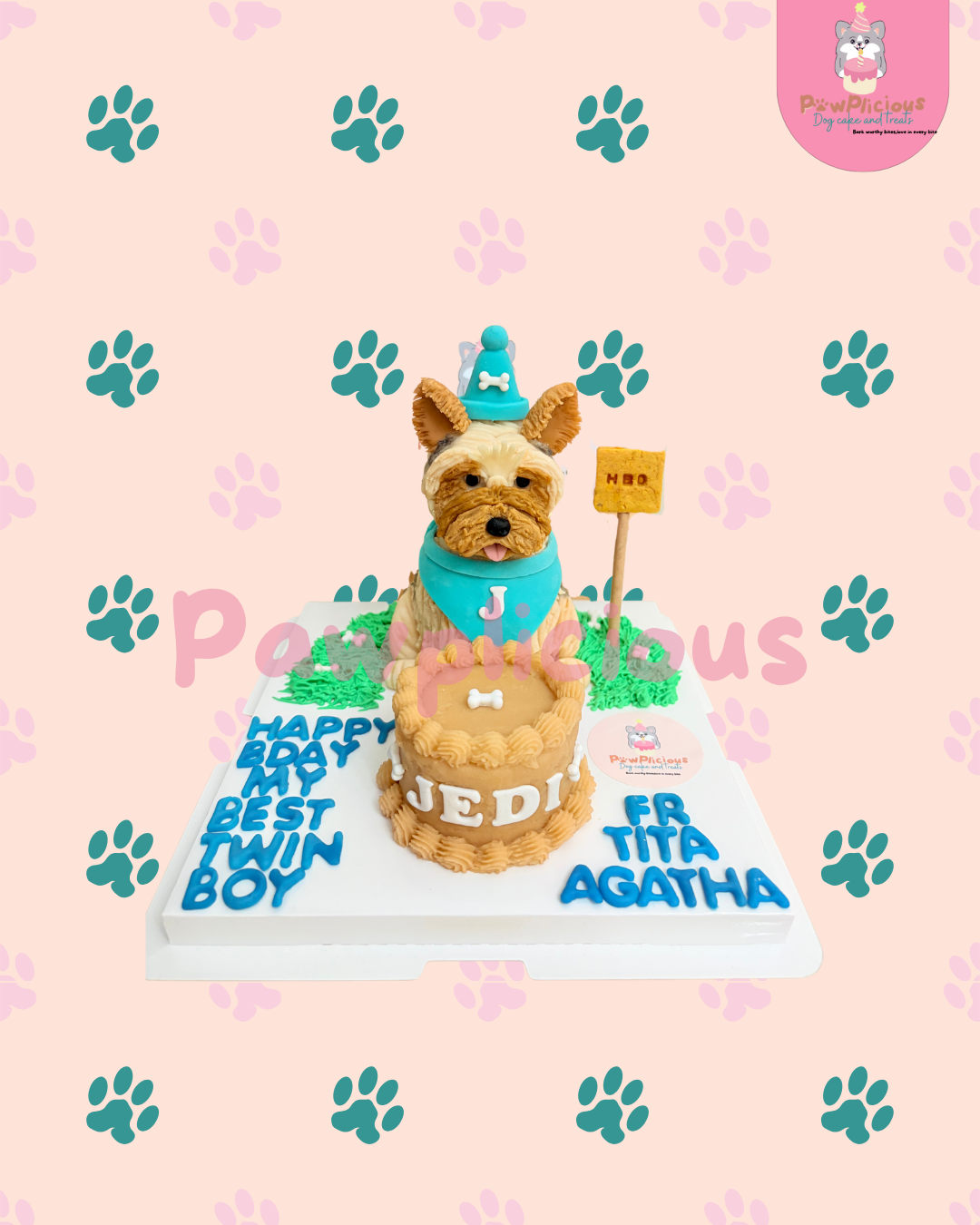 PawPsome Party Cake