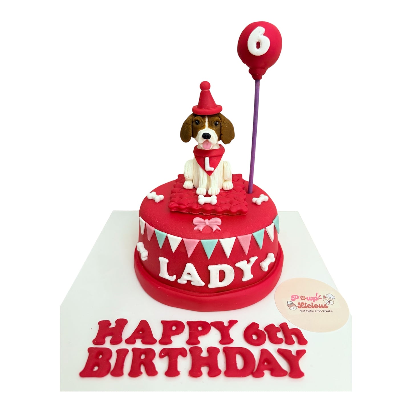 Happy Tails Cake(balloons)