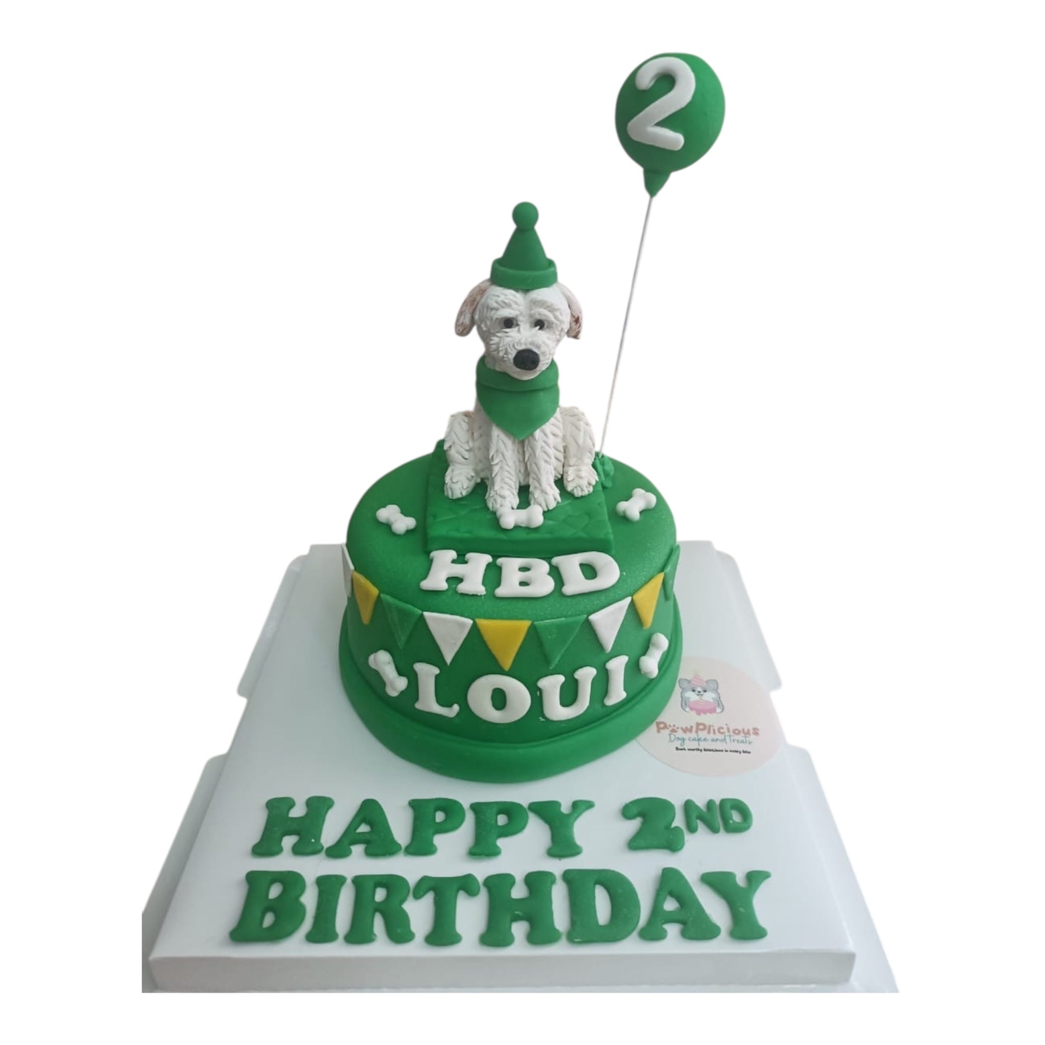 Happy Tails Cake(balloons)